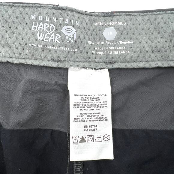 Mountain Hard Wear Performance Pants Convertible Size 36 Gray - Picture 10 of 12